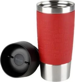 Tefal Travel Mug Thermobeker - 360 Ml - RVS/Rood -Tefal Koken Verkoopwinkel 1105x1200