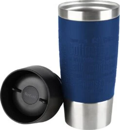 Tefal Travel Mug Thermobeker - 360 Ml - RVS/Donkerblauw -Tefal Koken Verkoopwinkel 1110x1200