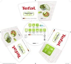 Tefal Masterseal To Go Saladebox XL - 2,6L - Met Inlays -Tefal Koken Verkoopwinkel 1200x1092