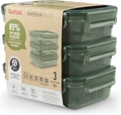 Tefal MasterSeal Eco Vershouddoos - 3-delige Set - 3x 0.8L - Groen -Tefal Koken Verkoopwinkel 1200x1140 2