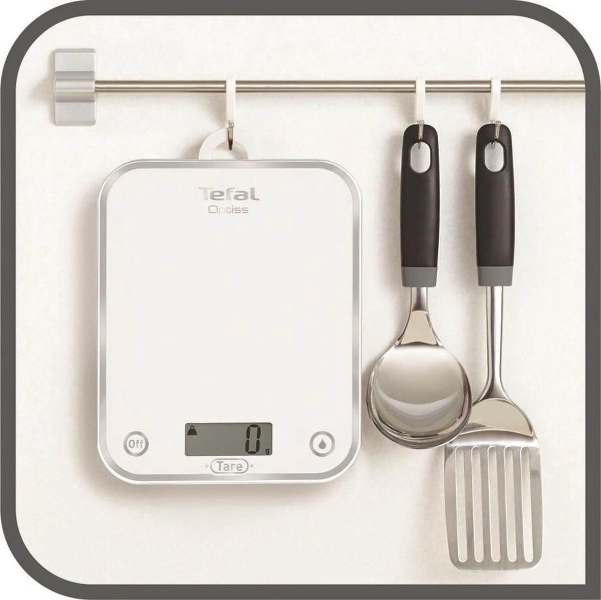 Tefal Optiss Keukenweegschaal - Tot 5 Kg 2 Tefal Optiss Keukenweegschaal - Tot 5 Kg - Afbeelding 2