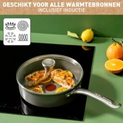 Tefal Renew+ Keramische Hapjespan - Ø 24 Cm - Met Deksel -Tefal Koken Verkoopwinkel 1200x1200 166