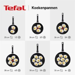 Tefal Ultimum - Pannenset - 3 Stuks | Koekenpan 24cm | Koekenpan 28cm | Wokpan 28cm | INDUCTIE - PFAS-vrij -Tefal Koken Verkoopwinkel 1200x1200 171
