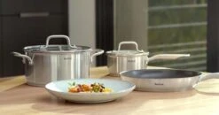 Tefal Virtuoso Pannenset 5 Delig - Hoge Kookpan Ø 22 Cm + Steelpan Ø 16 Cm + Kookpannen Ø 18/20/24 Cm -Tefal Koken Verkoopwinkel 1200x634