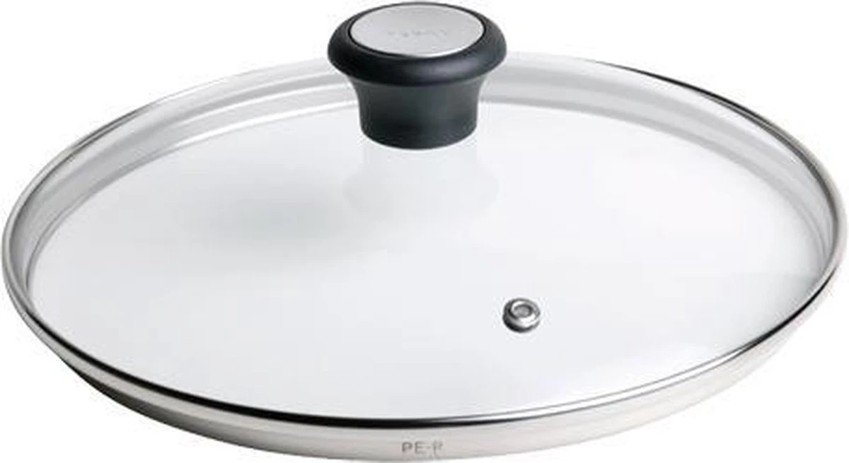 Tefal Glazen Deksel Met Stoomgaatje - Ø 30 Cm 2 Tefal Glazen Deksel Met Stoomgaatje - Ø 30 Cm - Afbeelding 2