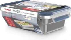 Tefal MasterSeal RVS - Vershouddoos - Rechthoek - 0,8L 27 Tefal MasterSeal RVS - Vershouddoos - Rechthoek - 0,8L -Tefal Koken Verkoopwinkel 1200x687 4