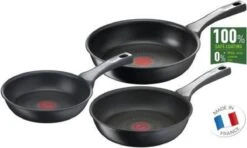 Tefal Unlimited - Pannenset - Koekenpannen Ø24/28 Cm - Wokpan Ø28 Cm -Tefal Koken Verkoopwinkel 1200x717
