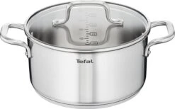 Tefal Virtuoso Pannenset 5 Delig - Hoge Kookpan Ø 22 Cm + Steelpan Ø 16 Cm + Kookpannen Ø 18/20/24 Cm -Tefal Koken Verkoopwinkel 1200x749 3