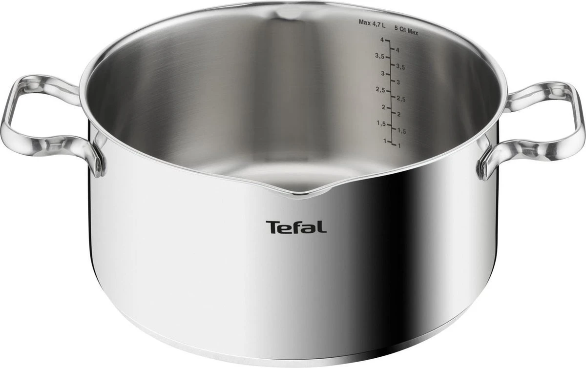 Tefal Duetto 3-delige Kookset - Steelpan Ø 16 Cm, Kookpan Ø 20/24 Cm 7 Tefal Duetto 3-delige Kookset - Steelpan Ø 16 Cm, Kookpan Ø 20/24 Cm - Afbeelding 7