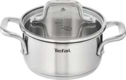 Tefal Virtuoso Pannenset 5 Delig - Hoge Kookpan Ø 22 Cm + Steelpan Ø 16 Cm + Kookpannen Ø 18/20/24 Cm -Tefal Koken Verkoopwinkel 1200x770