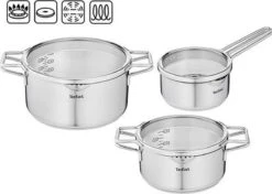 Tefal Nordica Pannenset 3 Delig - Steelpan Ø 16 Cm & Kookpan Ø 20 + Ø 24 Cm 39 Tefal Nordica Pannenset 3 Delig - Steelpan Ø 16 Cm & Kookpan Ø 20 + Ø 24 Cm -Tefal Koken Verkoopwinkel 1200x853 1