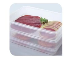 Tefal Masterseal Vleeswarenbakje - 100% Lekvrij - 2x0.6L - Rechthoekig -Tefal Koken Verkoopwinkel 1200x911 1