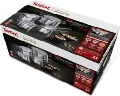 Tefal Nordica Pannenset 4 Delig - Steelpan Ø16 Cm & Kookpan Ø 18 + Ø 20 + Ø 24 Cm -Tefal Koken Verkoopwinkel 1200x968