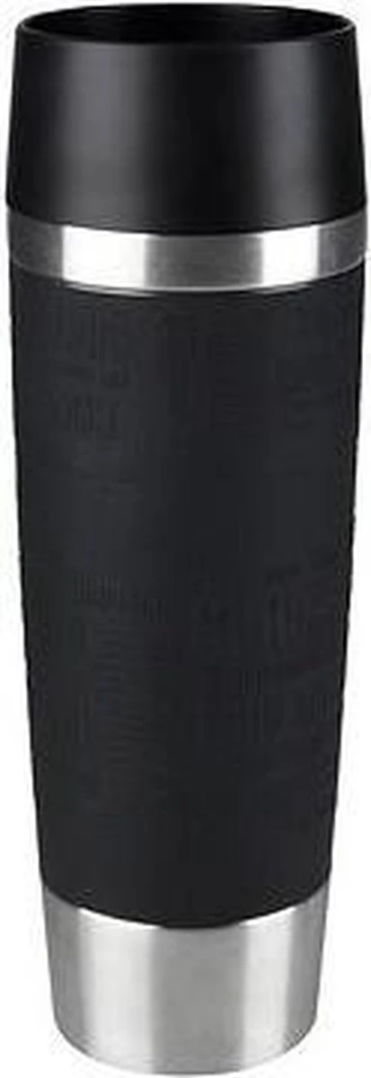 Tefal Travel Mug Thermobeker - 500 Ml - RVS/Zwart 1 Tefal Travel Mug Thermobeker - 500 Ml - RVS/Zwart