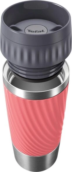 Tefal Travel Mug Easy Twist Thermobeker - Koraalrood - 0,36 Liter -Tefal Koken Verkoopwinkel 504x1200 2