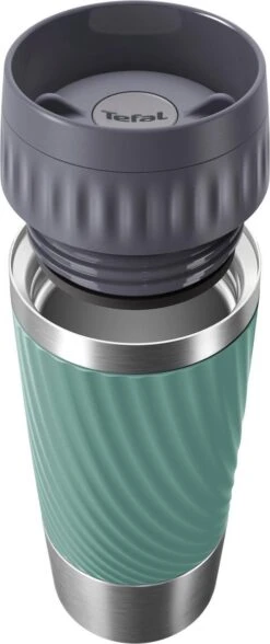 Tefal Travel Mug Easy Twist Thermobeker - Groen - 0,36 Liter 23 Tefal Travel Mug Easy Twist Thermobeker - Groen - 0,36 Liter -Tefal Koken Verkoopwinkel 504x1200