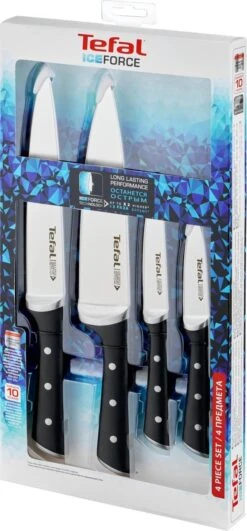 Tefal Ice Force Messenset - 4-delig - Schilmes, Koksmes, Keukenmes En Vleesmes -Tefal Koken Verkoopwinkel 558x1200