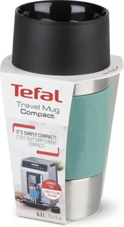 Tefal Compact Travel Mug Compact Thermosfles - 0,3 L - Groen -Tefal Koken Verkoopwinkel 658x1200 1