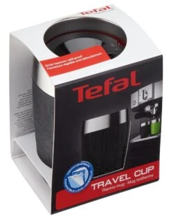 Tefal Travel Mug Thermobeker - 200 Ml - RVS/Zwart -Tefal Koken Verkoopwinkel 927x1200